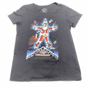National Lampoon's Christmas Vacation Ladies T-Shirt Size 2 Chevy Chase